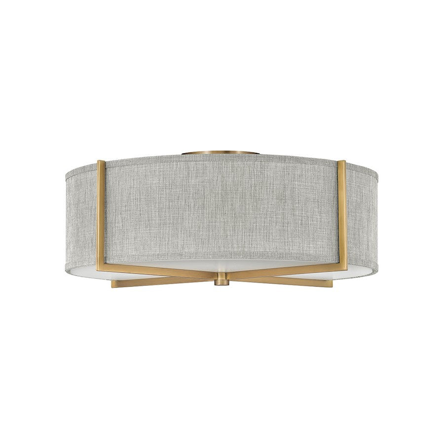 Hinkley Lighting Axis 4 Light Interior Ceiling in Heritage Brass - 41709HB