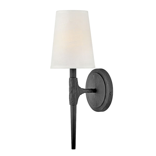 Beaumont 1 Light Sconce, Black