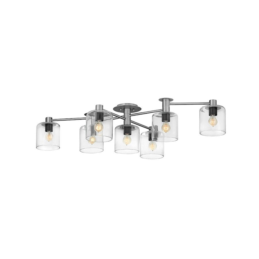 Hinkley Lighting Axel 7 Light Interior Ceiling in Brushed Nickel - 4513BN