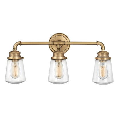 Bathroom Vanity Light, Heritage Brass