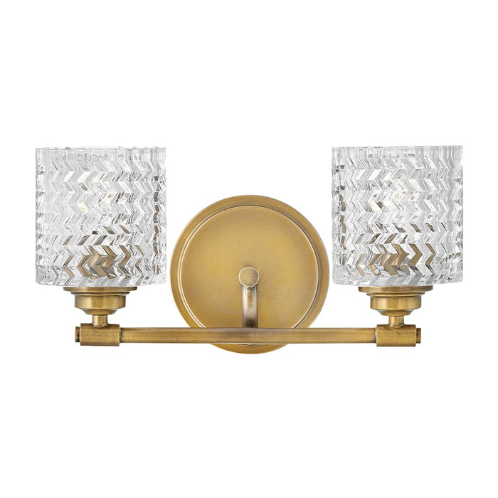Hinkley Lighting Elle Bath Light, Heritage Brass
