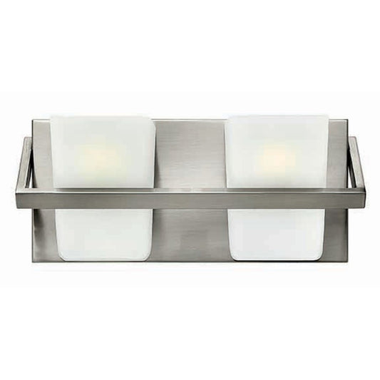 Bathroom Vanity Light, Brushed Nickel