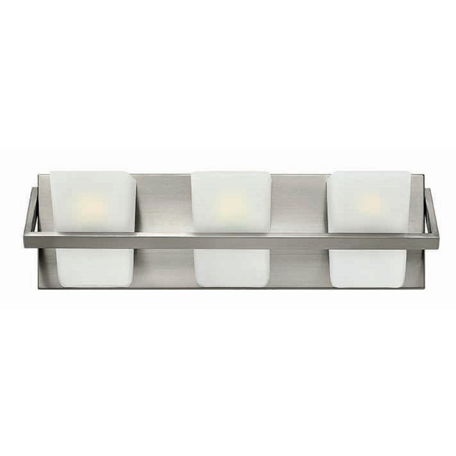 Bathroom Vanity Light, Brushed Nickel