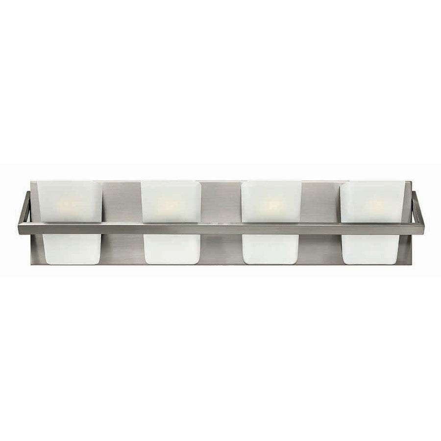 Bathroom Vanity Light, Brushed Nickel