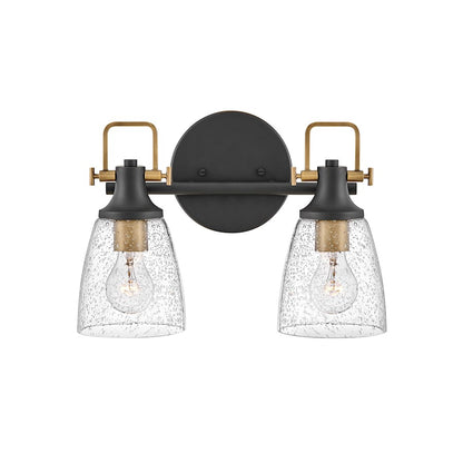 Hinkley Lighting Easton 2 Light Bath Vanity, Black - 51272BK