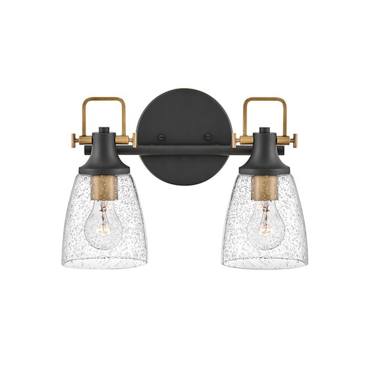 Hinkley Lighting Easton 2 Light Bath Vanity, Black - 51272BK