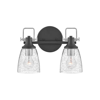 Hinkley Lighting Easton 2 Light Bath Vanity, Black CM - 51272BK-CM