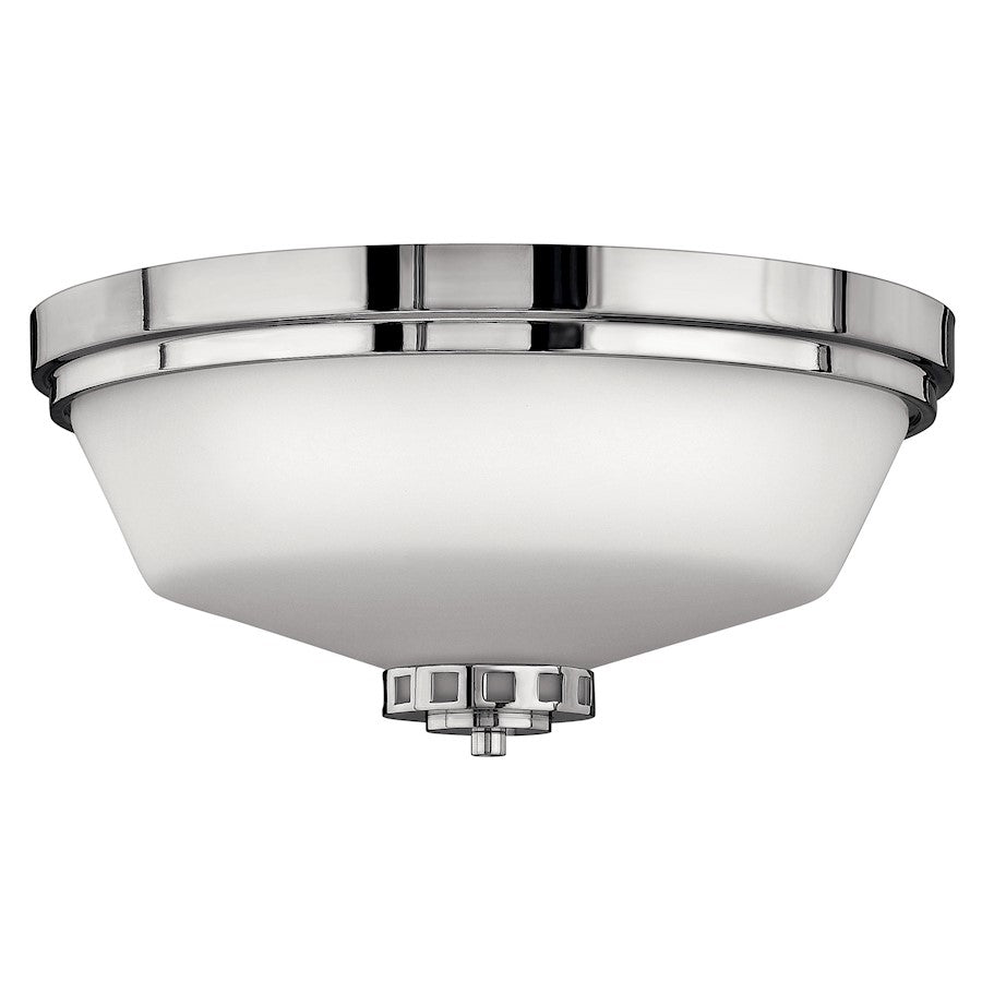 Hinkley Lighting Ashley 3 Light Bath Flush Mount, Chrome