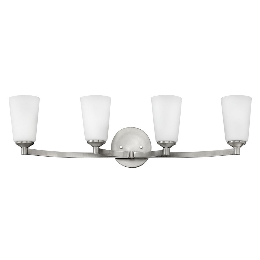 Bathroom Vanity Light, Brushed Nickel