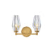 Hinkley Lighting Ana 2 Light Vanity in Heritage Brass - 52482HB
