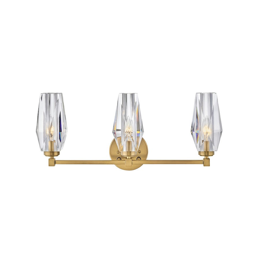 Hinkley Lighting Ana 3 Light Vanity in Heritage Brass - 52483HB