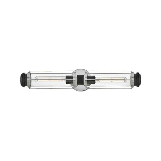 Hinkley Lighting Masthead 2 Light Vanity, Chrome/Clear - 53182CM