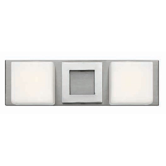 Mirage Bathroom Vanity Light, Brushed Nickel