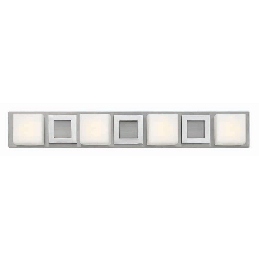 Bathroom Vanity Light, Brushed Nickel