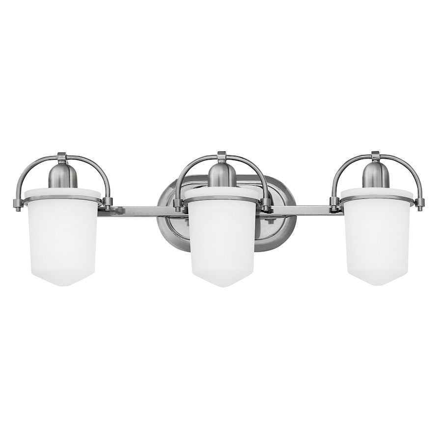 Bathroom Vanity Light, Brushed Nickel