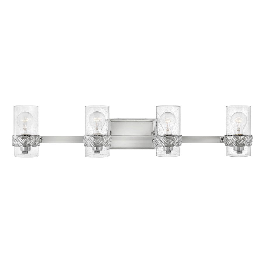Bathroom Vanity Light, Polished Nickel