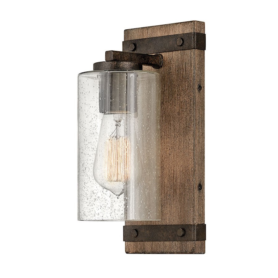 1 Light Sawyer Wall Sconce, Sequoia