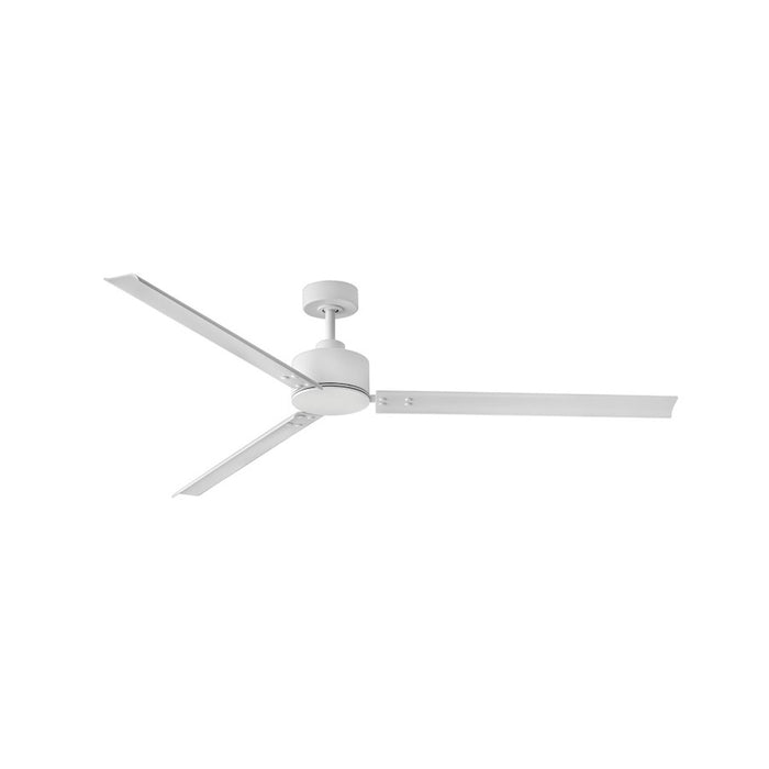 Hinkley Lighting Indy 72" Fan, Matte White With Wall Control - 900972FMW-NWA