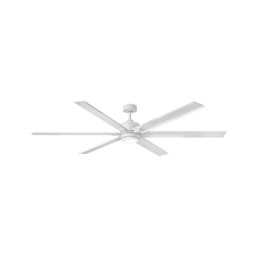 Hinkley Lighting Indy Maxx 82" Fan, Matte White - 900982FMW-LDD