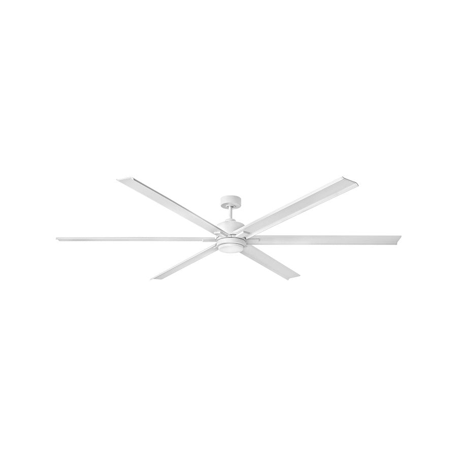 Hinkley Lighting Indy Maxx 99" Fan, Matte White - 900999FMW-LDD