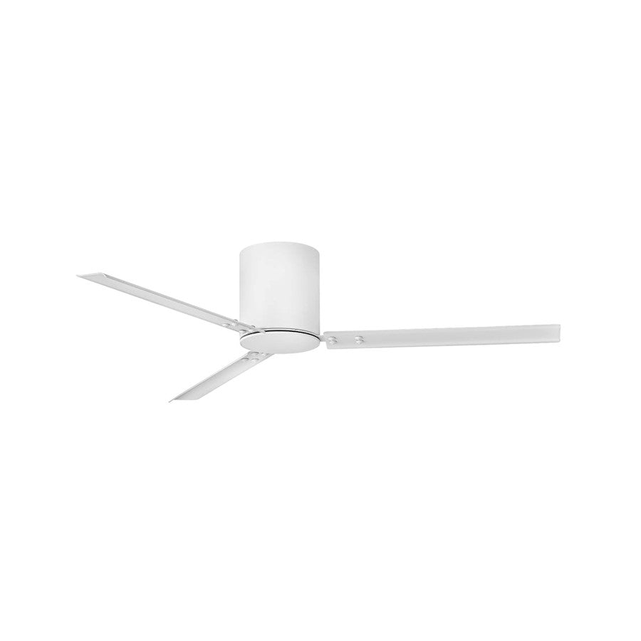 Hinkley Lighting Indy Flush 58" Fan, Matte White - 901058FMW-NDA