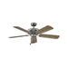 Hinkley Lighting Lafayette 52" Fan, Pewter With Pull Chain - 901152FPW-NID