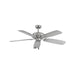 Hinkley Lighting Grove 56" Fan, Brushed Nickel, Pull Chain - 901256FBN-NID
