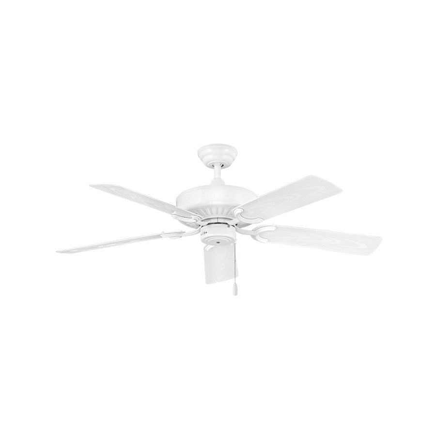 Hinkley Lighting Oasis 52" Fan, Appliance White, Pull Chain - 901652FAW-NWA