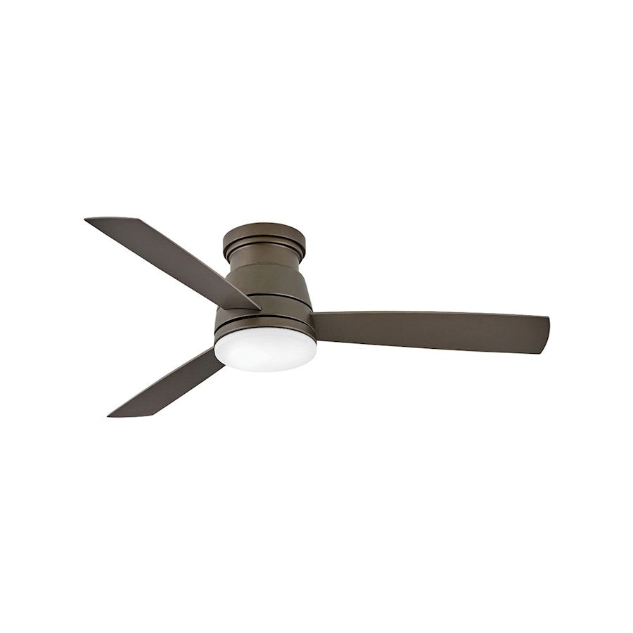 Hinkley Lighting Trey 52" LED Fan, Metallic Bronze, Wall Control - 902752FMM-LWD