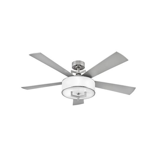 Hinkley Lighting Hampton 56" LED Fan, Brushed Nickel - 903056FBN-LID