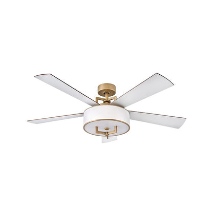 Hinkley Lighting Hampton 56" LED Fan, Heritage Brass - 903056FHB-LID