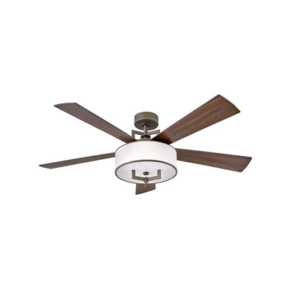 Hinkley Lighting Hampton 56" LED Fan, Metallic Matte Bronze - 903056FMM-LID