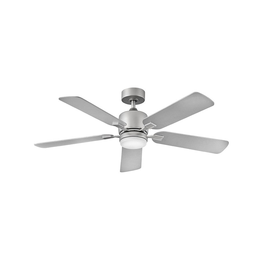 Hinkley Lighting Afton 52" LED Fan, Satin Steel - 903552FSS-LIA