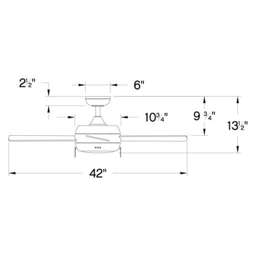 Hinkley Lighting Croft LED Fan