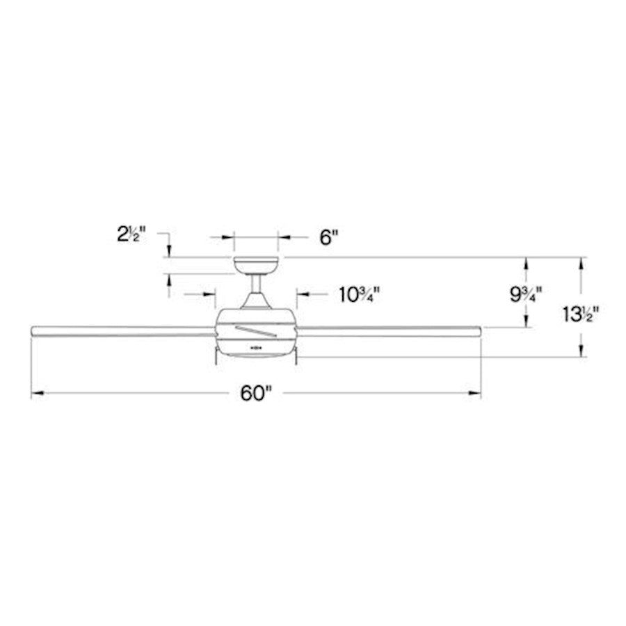 Hinkley Lighting Croft LED Fan