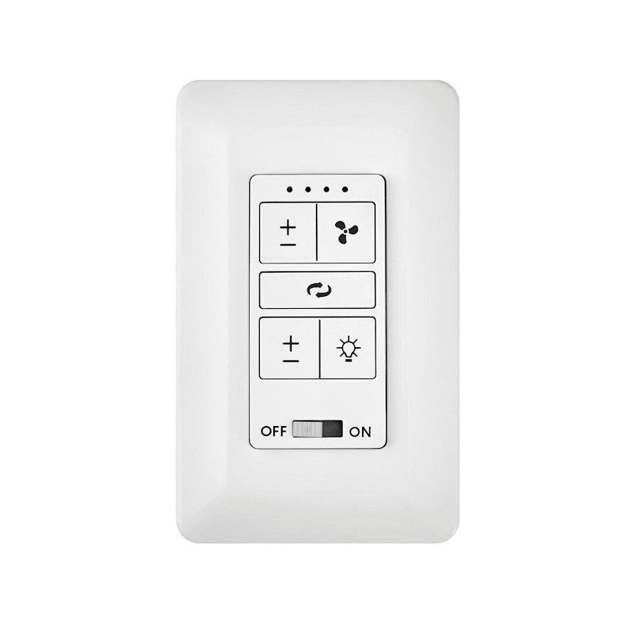 Hinkley Lighting Wall Control 4 Speed Dc, White - 980001FWH