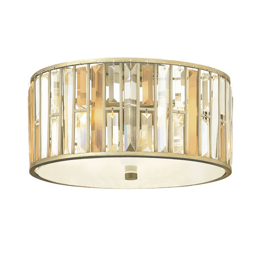 Fredrick Ramond Gemma 3 Light Foyer Flush Mount