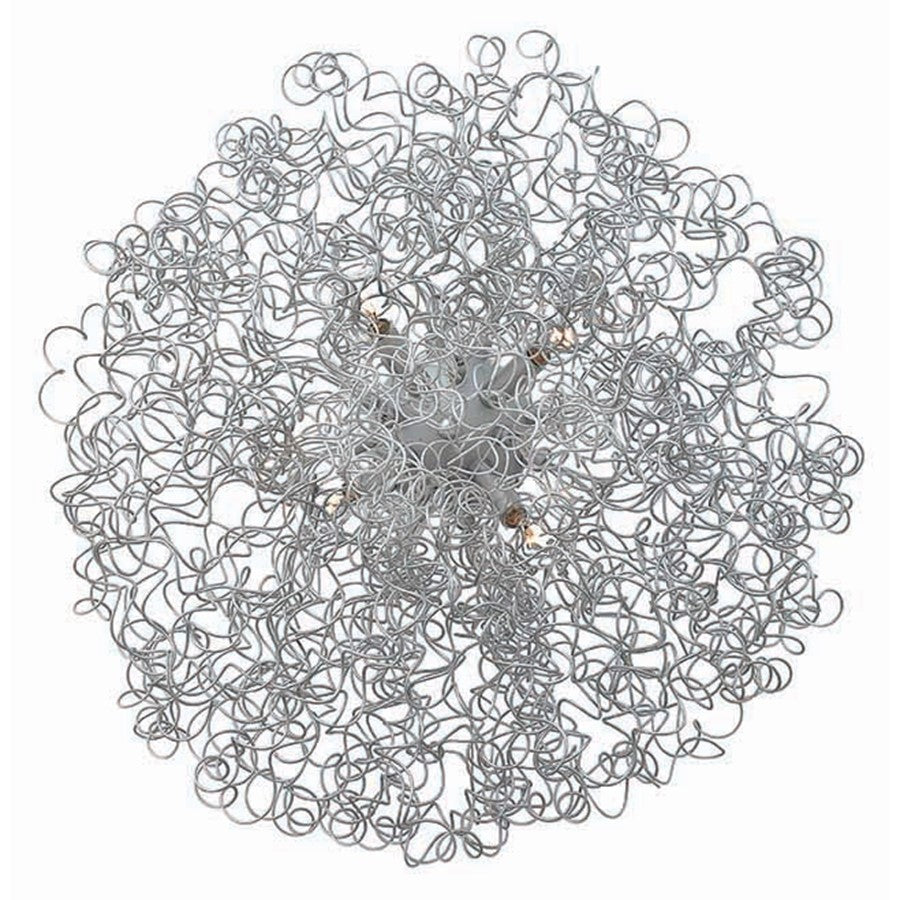 Fredrick Ramond Ion 4 Light Foyer Flush Mount