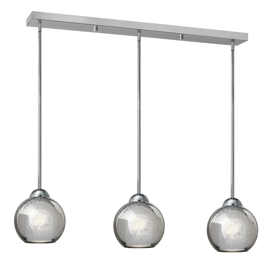 3 Light Linear Pendant