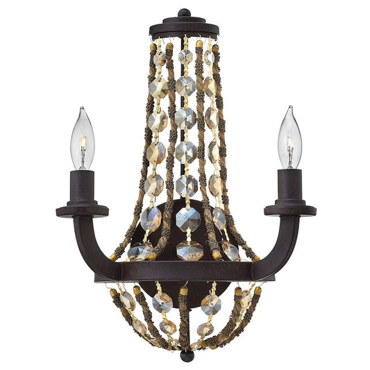 Hamlet 2 Light Sconce, Vintage Bronze