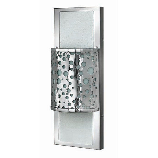 Mira-Fizz 1 Light Bath Sconce, Polished Chrome