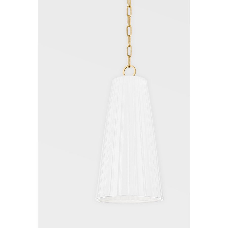 1 Light Pendant, Brass