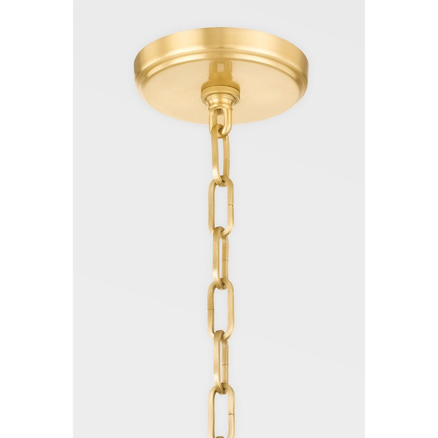 1 Light Pendant, Brass