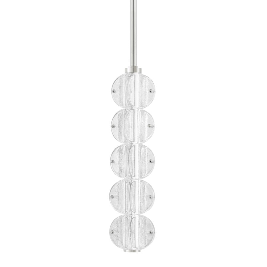 Hudson Valley Lindley 5 Light Pendant, Polished Nickel - 1905-PN