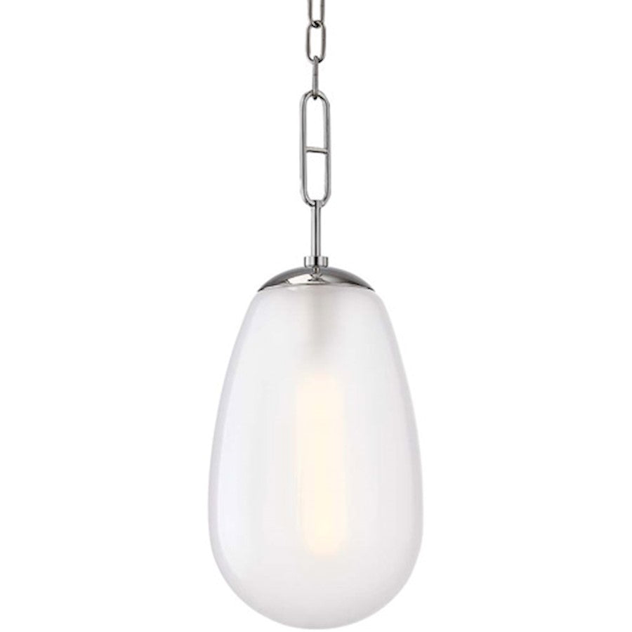 Hudson Valley Bruckner 1 Light 22" Pendant, Polished Nickel - 2109-PN