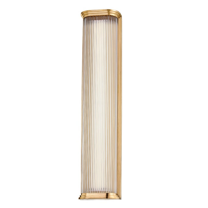 Hudson Valley Newburgh 1 Light 25" Wall Sconce in Aged Brass - 2225-AGB