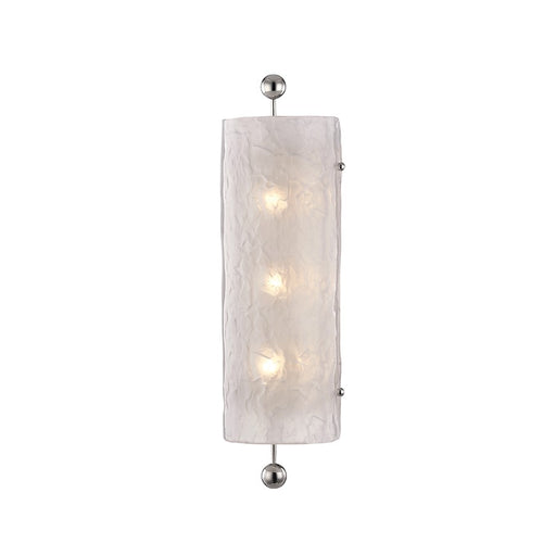 Hudson Valley Broome 3 Light Wall Sconce, Polished Nickel - 2422-PN