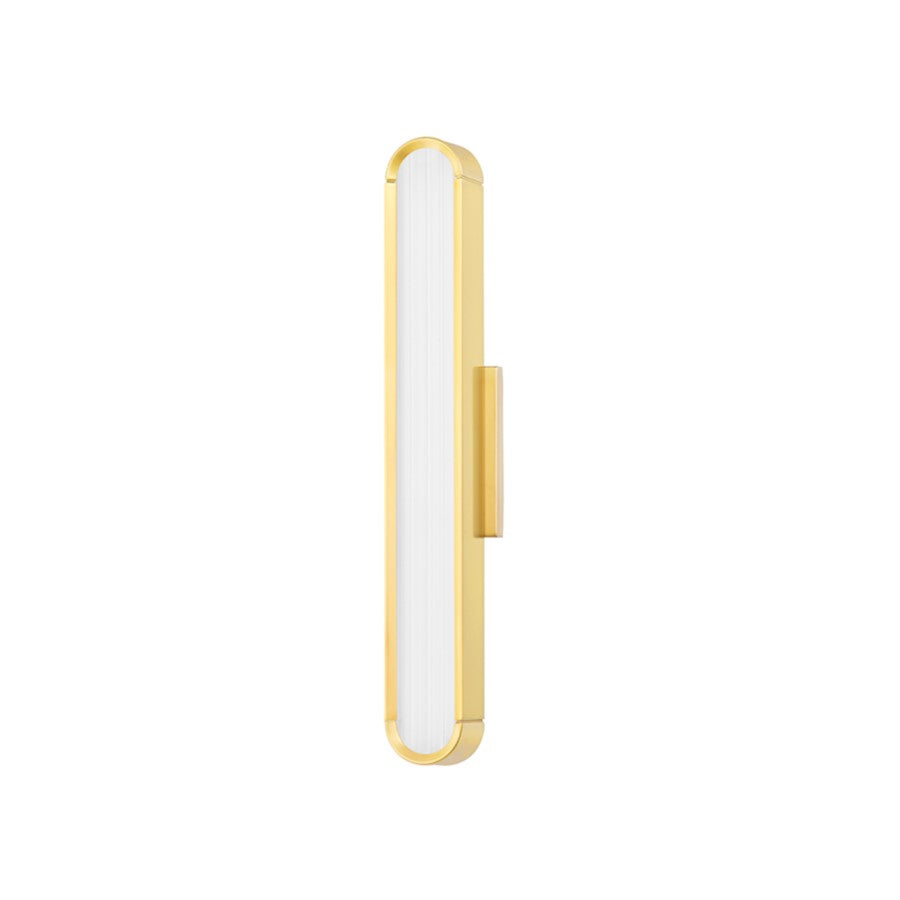 Hudson Valley Starkey Led Small Bath Bracket, Aged Brass - 2517-AGB