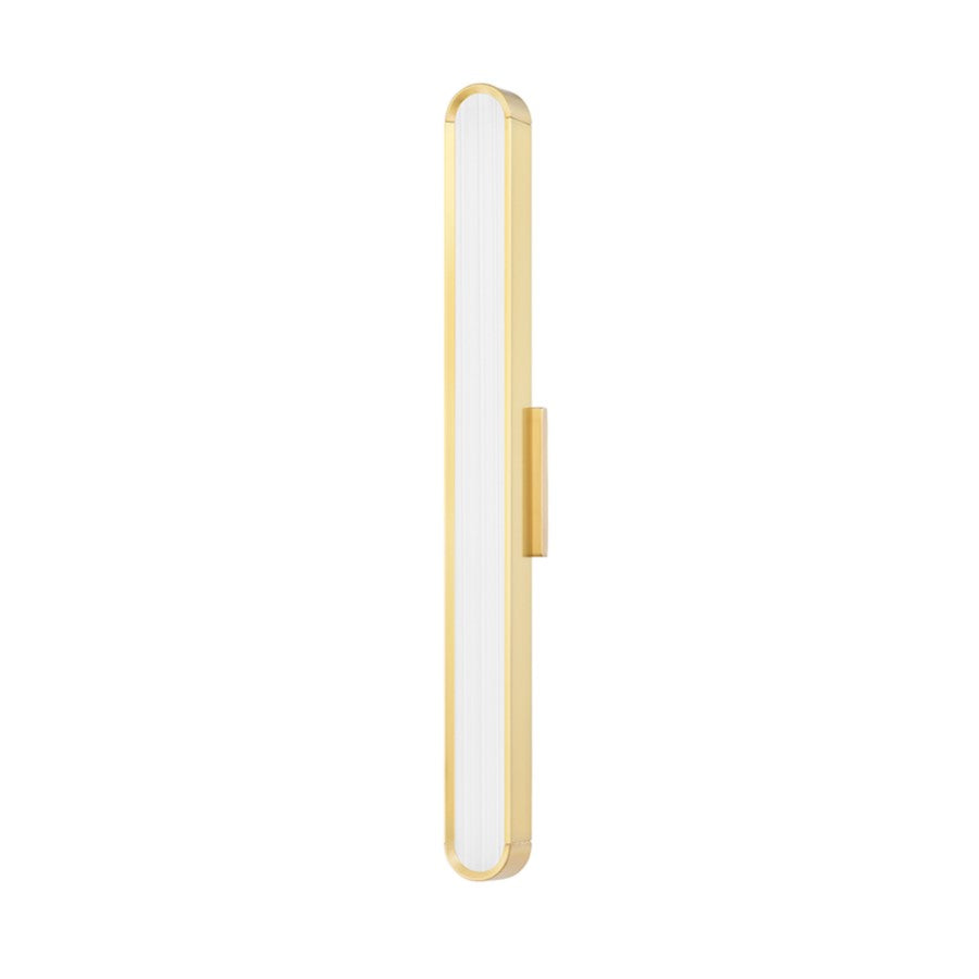 Hudson Valley Starkey Led Medium Bath Bracket, Aged Brass - 2524-AGB