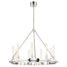 Hudson Valley Chambers 9 Light Pendant in Polished Nickel - 2732-PN